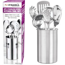 6pc Kitchen Tool Set with Caddy  - Cutlery