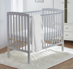 SYDNEY COMPACT COT GREY