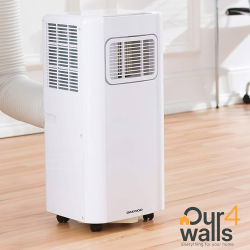 5000 BTU Portable Air Conditioner - white