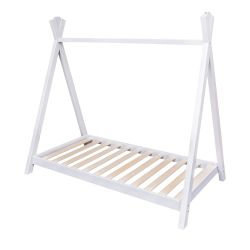 TEEPEE TODDLER BED WHITE