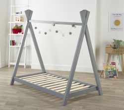 TEEPEE TODDLER BED GREY