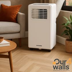 7000 BTU Portable Air Conditioner - White