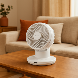 8 Inch Air Circulator fan - White