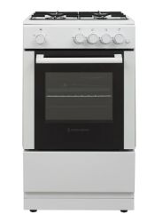 White Knight ATSCG50W 50cm Single Cavity Gas Cooker
