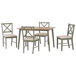 Balfour 1+4 Dining Set - Green