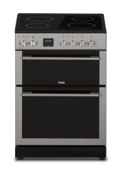 C60CDOS Creda Silver 60cm Ceramic Double