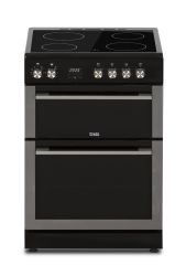 C60CDOX Creda Inox 60cm Ceramic Double