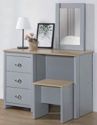 Derby Dressing Table - Grey