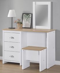 Derby Dressing Table - White