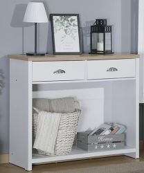 Derby Console Table - White