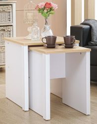 Derby Nest Of Tables - White
