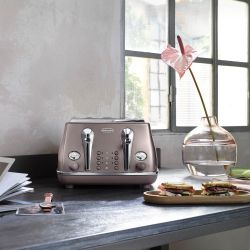 4 Slice Icona Metallics Toaster
