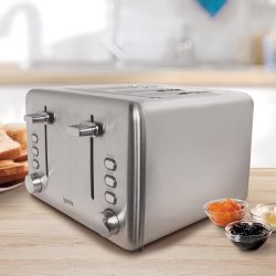 4 Slice Toaster - Stainless Steel