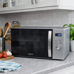 Igenix 900W Digital Combi Microwave W/ Air Fry Function - Silver