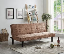 Spencer 3 Seater Sofa Bed  - Gold