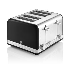 Retro 4 Slice Toaster