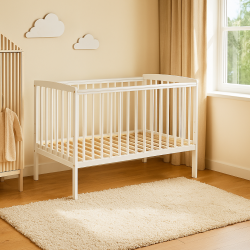 Sydney Cot - White