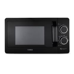Tower 20L 800W Manual Microwave - Black
