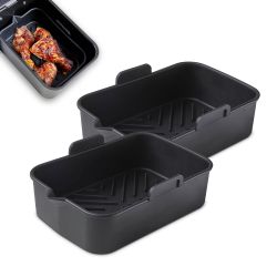2 x Rectangular Solid Trays
