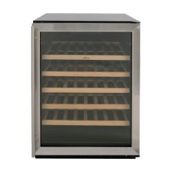 Willow  60cm Wine Cooler - F Rated - Stainless Steel