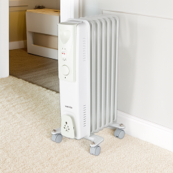 Warmlite 1500W Filled Radiator - White