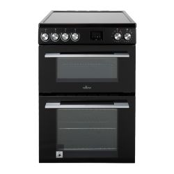 Willow  60cm Double Oven Cooker - Black