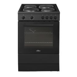 Willow  60cm Single Cavity Electric Cooker - Black