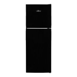 Willow  Top Mount 138cm Fridge Freezer - Black